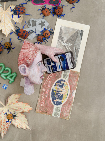 Agnes Scherer, Stargazing Mess (detail), 2025 - © sans titre