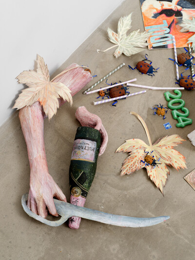 Agnes Scherer, Stargazing Mess (detail), 2025 - © sans titre