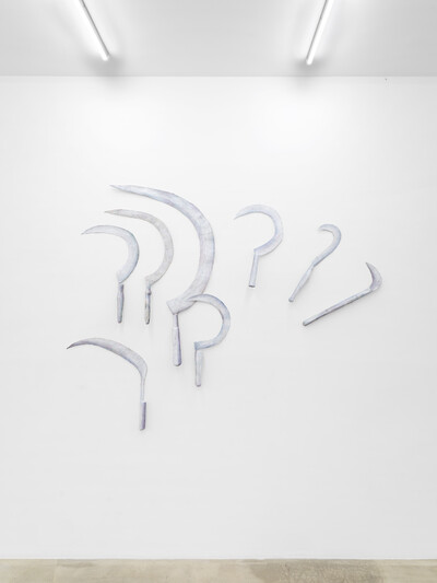 Agnes Scherer, For moonless nights to come, 2025, paper, acrylic, variable dimensions, unique - © sans titre