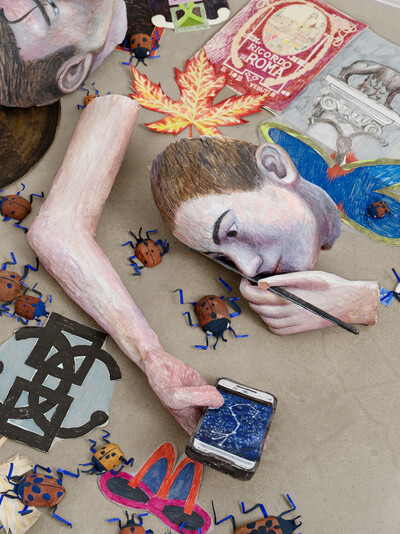 Agnes Scherer, Stargazing Mess (detail), 2025 - © sans titre