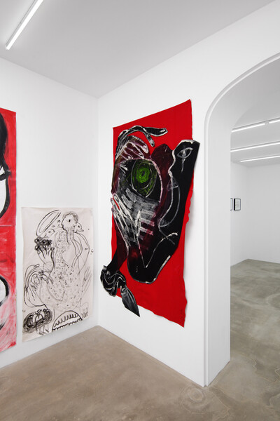 Aysha E Arar, « Dear red bird, look at me in the eyes », Paris - © sans titre