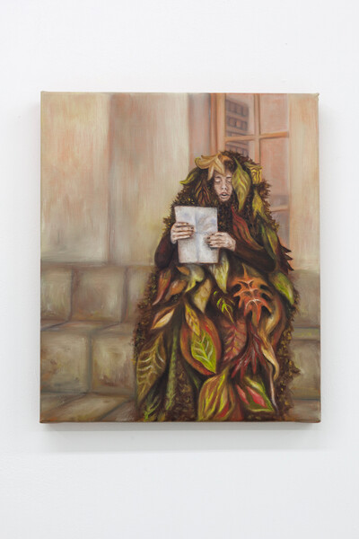 Tanja Nis-Hansen, Documentation 1 (Teenage Mutant, Hamburg), 2024, oil on canvas, 35 x 30 cm, unique - © sans titre