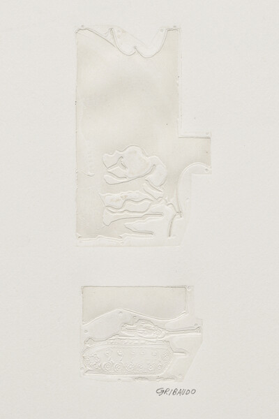 Ezio Gribaudo, Greco delle iscrizioni (detail), 1966 - © sans titre