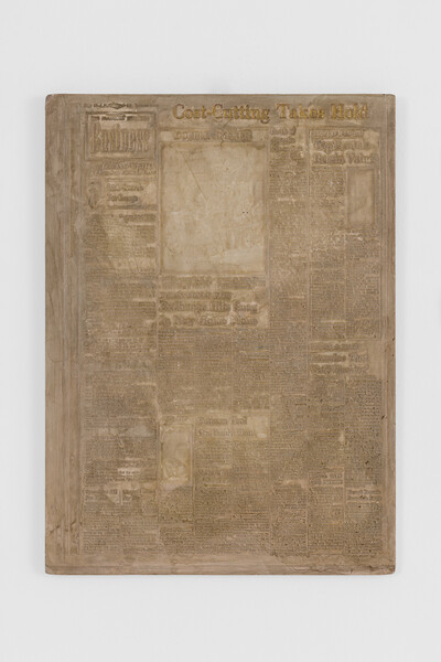 Ezio Gribaudo, Flano, 1965, mixed media, 59 x 43 cm, unique - © sans titre