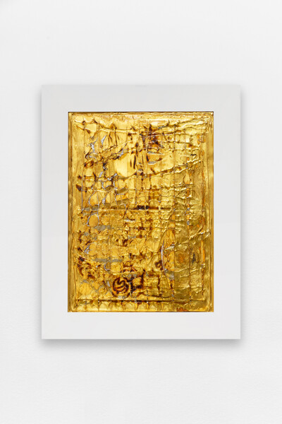 Ezio Gribaudo, Metallogrifo, 1971, mixed media, 89.5 x 70.5 cm (framed), unique - © sans titre