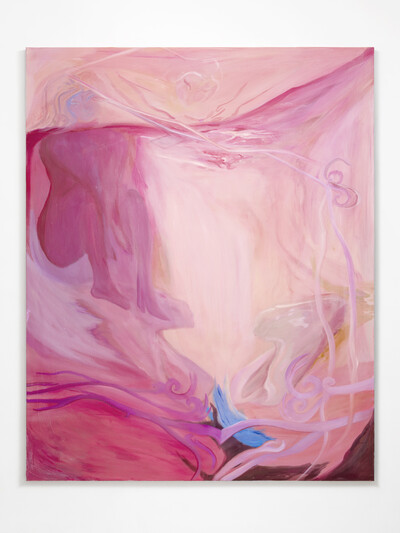 Sequoia Scavullo, Jean Back Vision, 2026, oil on canvas, 160 x 130 cm, unique - © sans titre