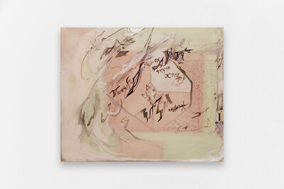Sequoia Scavullo, Try, 2022, oil on canvas, 54 x 65 cm, unique - © sans titre