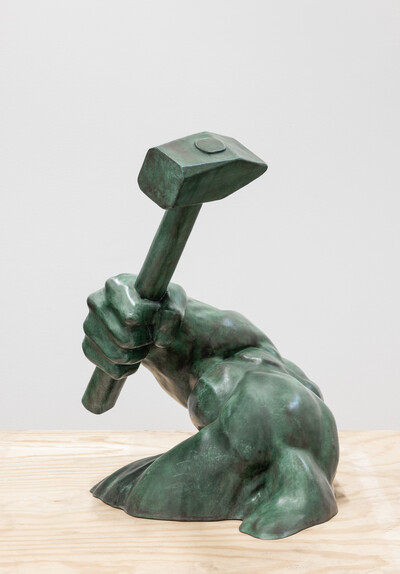 Zuzanna Czebatul, Andrea, 2022, bronze, 49.9 x 44.6 x 63.7 cm, Edition of 6 + 2 AP
Produced at Fonderia Artistica Battaglia, Milan
Supported by a travel grant from Hessische Kulturstiftung
Image © Andrea Rossetti - © sans titre