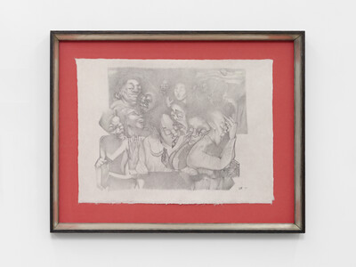 Dada Khanyisa, 69 Hope street, 2017, 2025, pencil on paper, 31 x 42 cm (unframed), 44 x 55.5 x 4 cm (framed), unique - © sans titre