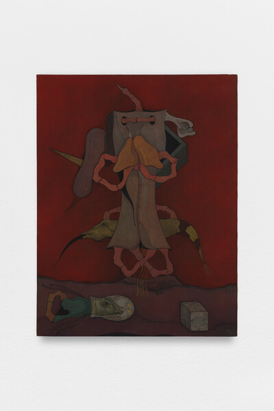 Jorge Camacho, Le dé d'eau, 1970, oil on canvas, 116 x 89 cm, unique - © sans titre