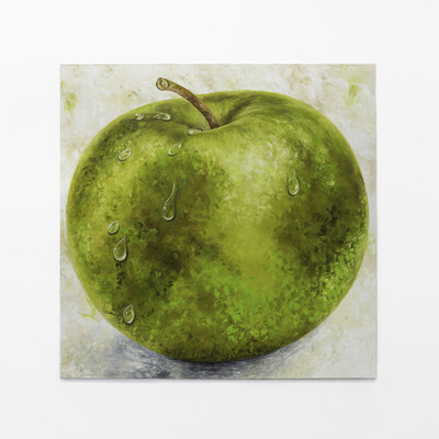 Tanja Nis-Hansen, Medium confidence (15/365), 2025, oil on canvas, 180 x 180 cm, unique - © sans titre