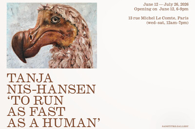 Tanja Nis-Hansen, « To run as fast as a human », Paris (upcoming) - © sans titre
