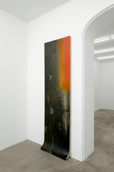 Yan Xinyue, Twilight and dreams, 2023, oil on canvas, 130 x 60 cm & 75 x 60 cm, unique - © sans titre